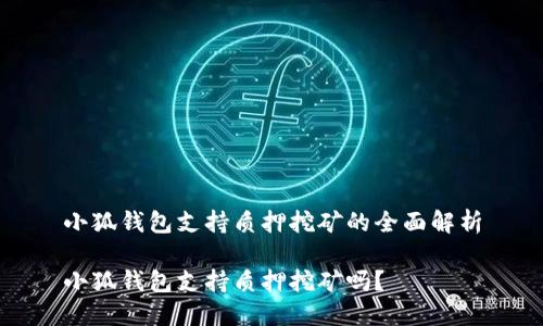 小狐錢包支持質押挖礦的全面解析

小狐錢包支持質押挖礦嗎？