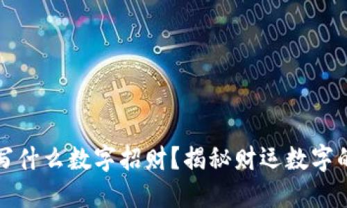 錢包寫什么數(shù)字招財？揭秘財運數(shù)字的秘密