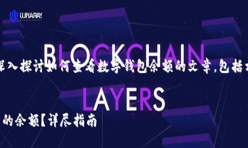 提示：這是一篇旨在深入探討如何查看數(shù)字錢包余額的文章，包括相關(guān)問題和詳細(xì)解答。


如何查看數(shù)字錢包里的余額？詳盡指南