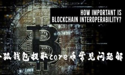 小狐錢包提取core幣常見(jiàn)問(wèn)題解析