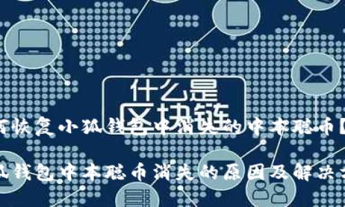 如何恢復(fù)小狐錢包中消失的中本聰幣？

小狐錢包中本聰幣消失的原因及解決方案