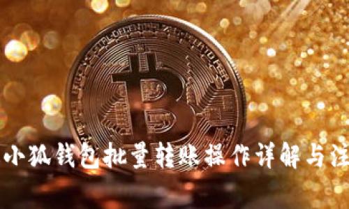 電腦版小狐錢(qián)包批量轉(zhuǎn)賬操作詳解與注意事項(xiàng)