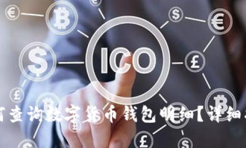 如何查詢數(shù)字貨幣錢包明細(xì)？詳細(xì)指南