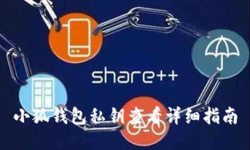 小狐錢包私鑰查看詳細(xì)指南
