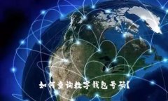 如何查詢數(shù)字錢包號碼？