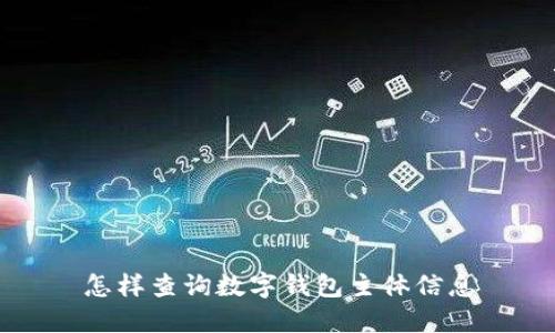 怎樣查詢(xún)數(shù)字錢(qián)包主體信息