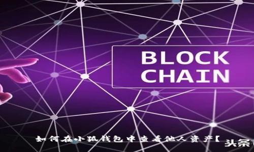 如何在小狐錢包中查看他人資產(chǎn)？