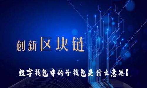 數(shù)字錢包中的子錢包是什么意思？